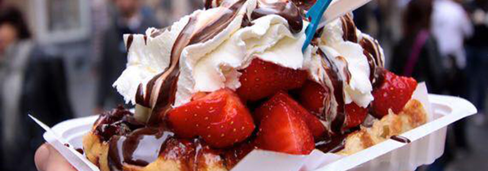 waffel-erdbeer